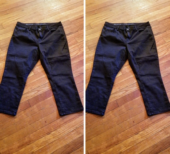Lane Bryant Denim - Lane bryant super strech capri jeans.